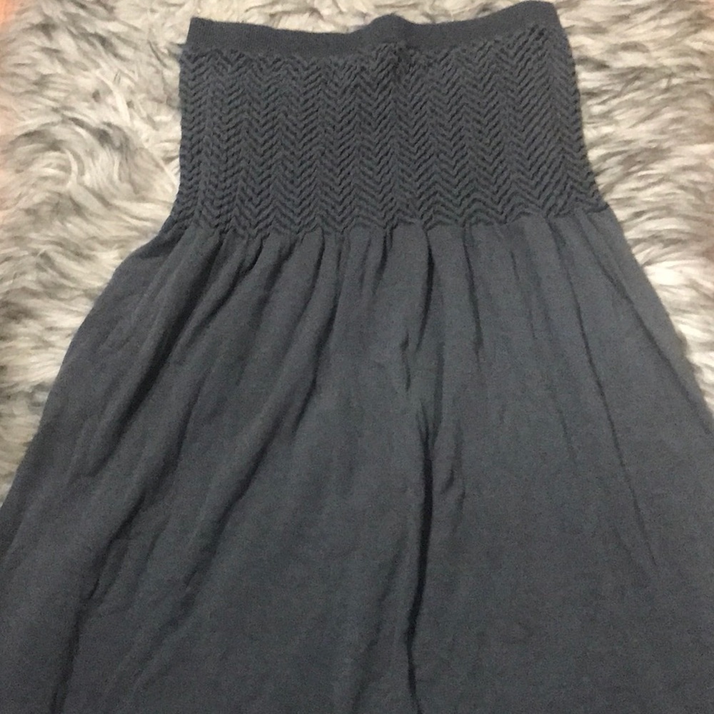 Strapless top